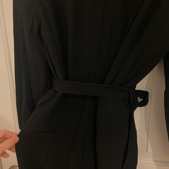 IRO Jumpsuit Black Julliaca One Piece Womens Size 40 $723 - Picture 4 of 7